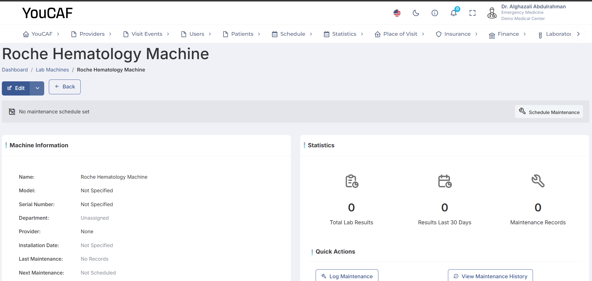 إدارة المختبر